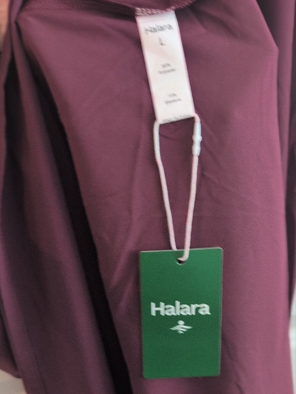 HALARA Plum V-Neck Wrap Maxi Dress - Picture 5 of 5